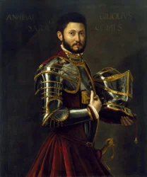 Desconocido italiano - Retrato de un hombre